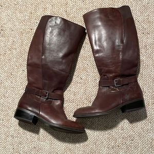 Ralph Lauren Brown Leather Riding Boots